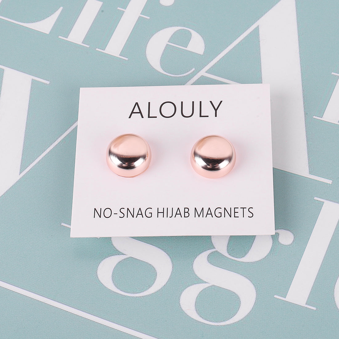 No–Snag Hijab Magnets - Gold - WEARME