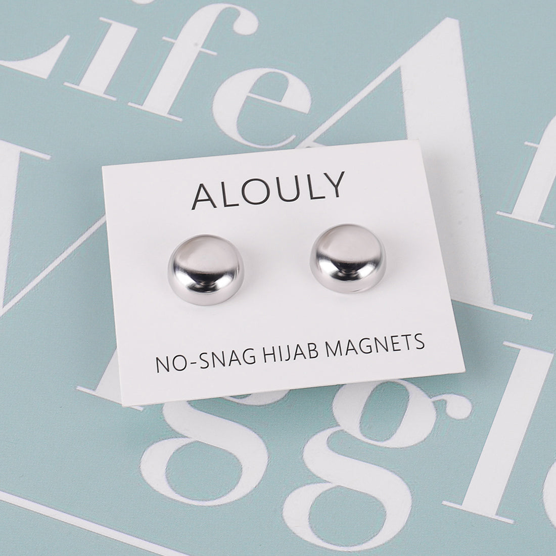 Hijab Magnets - Silver – Styled by Zubaidah