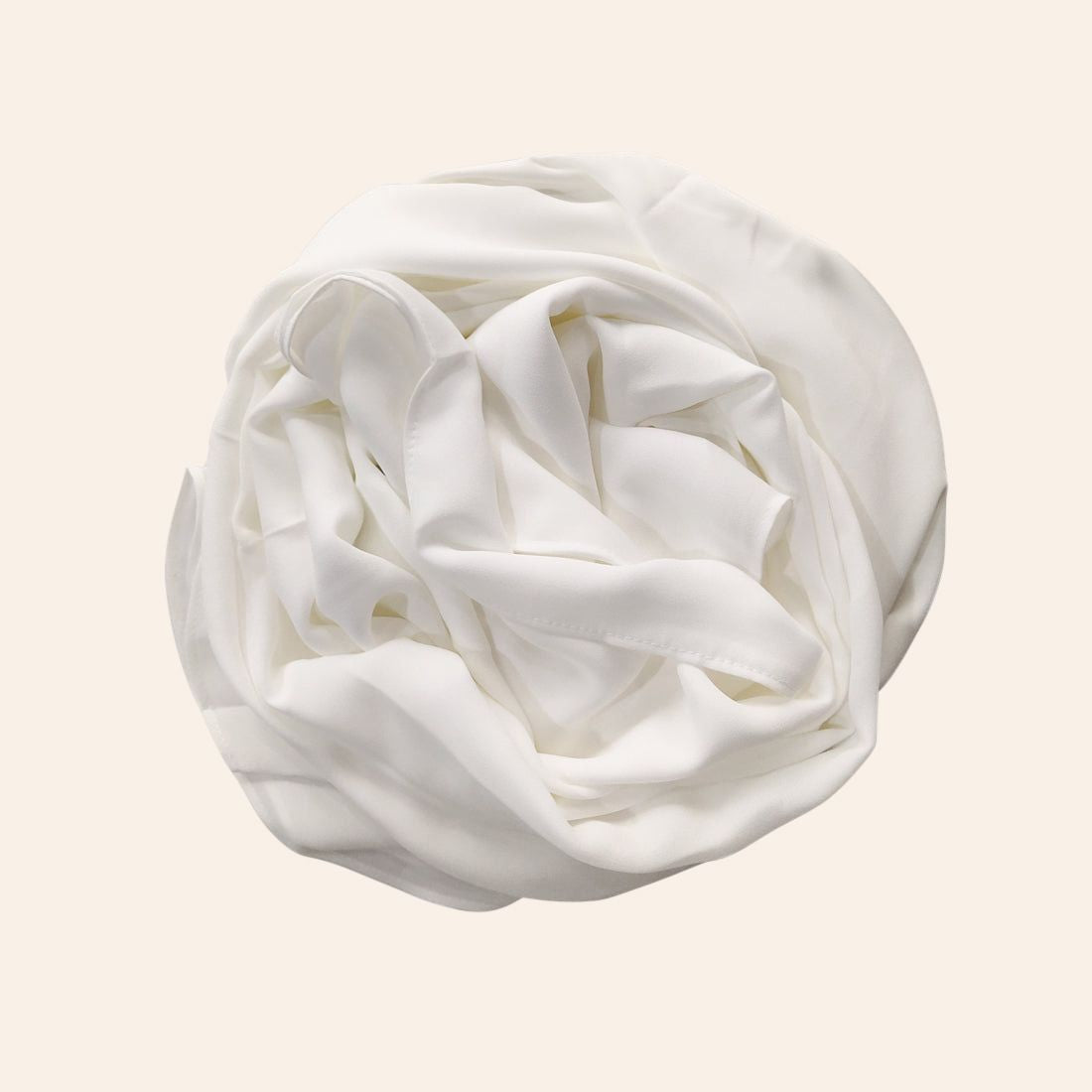 Premium Chiffon Hijab - White