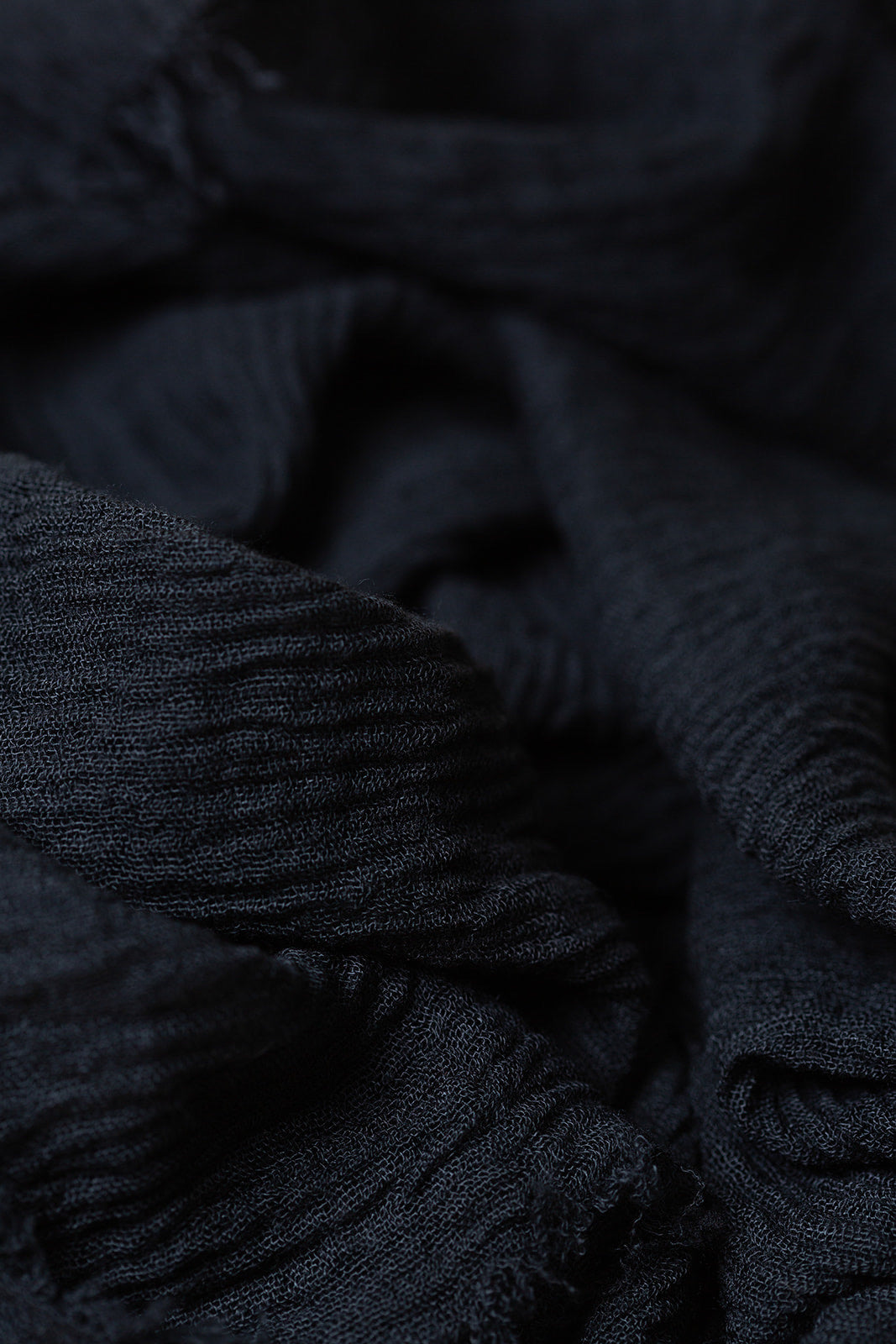 Black Premium Cotton Hijab