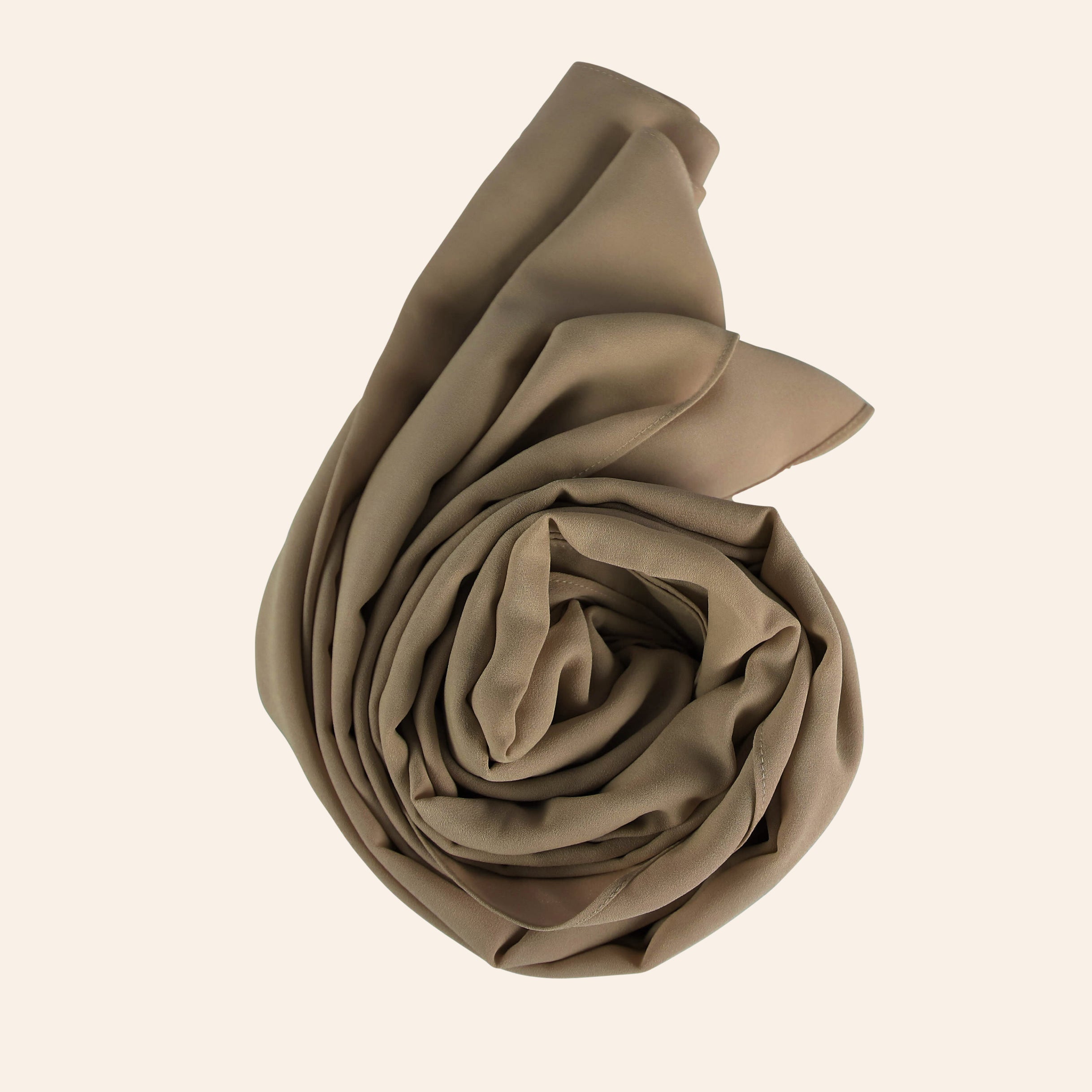 Luxury Chiffon Hijab - Pink Taupe