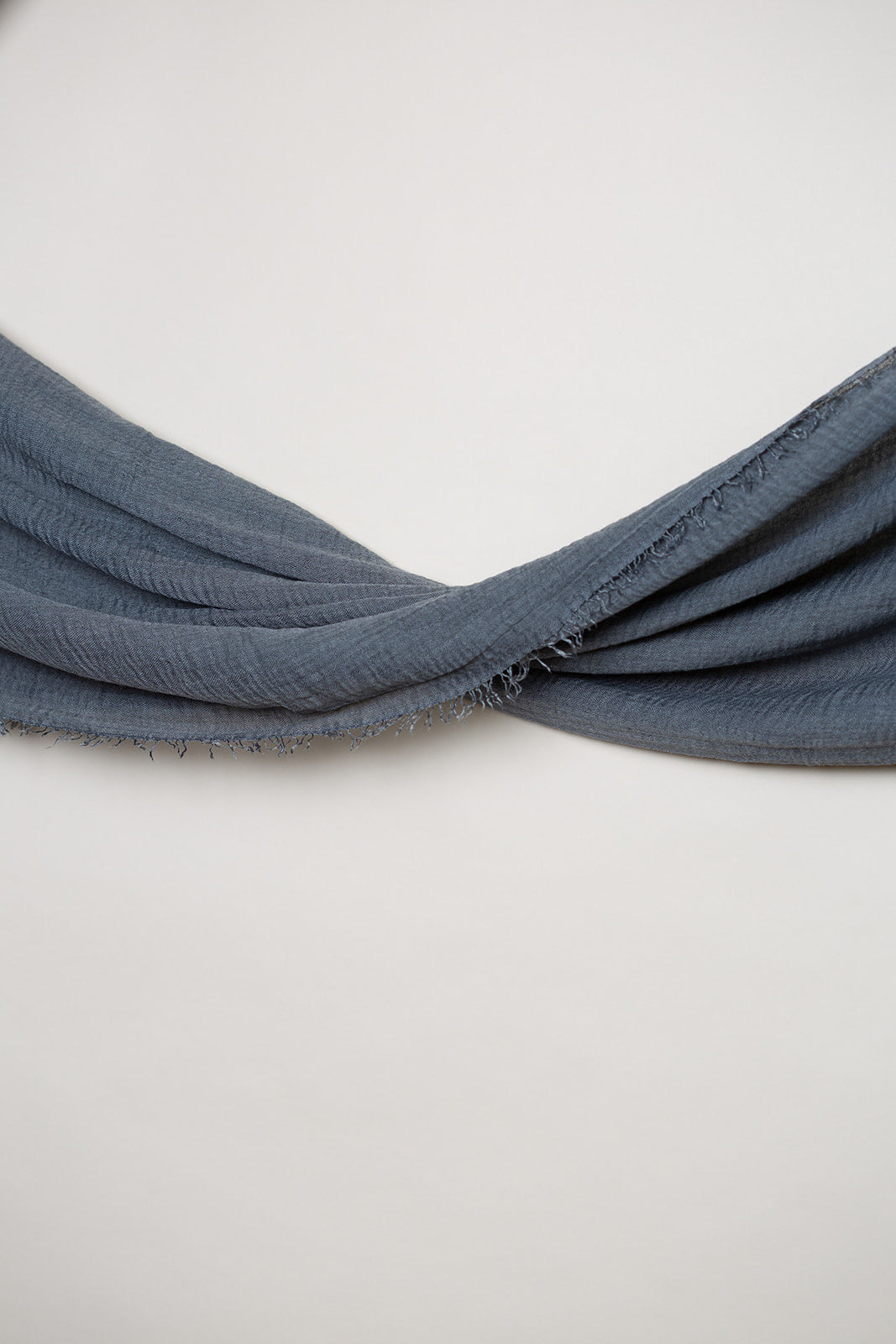 Crinkle cotton hijab